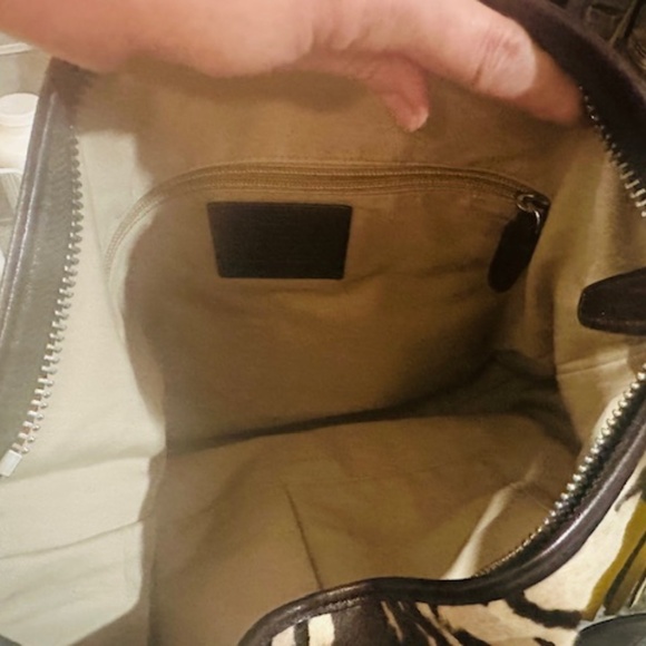 BRAND NEW COACH CHEETAH PONY PRINT BAG RARE FIND! - Picture 6 of 16